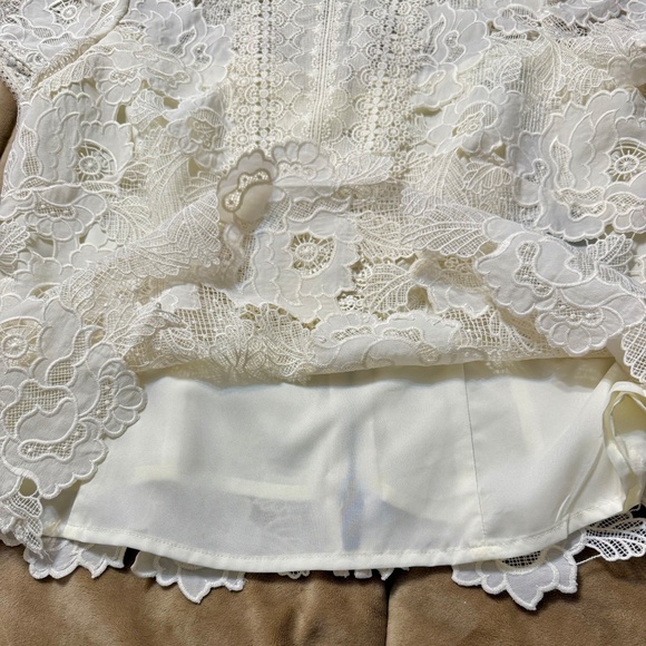 New With Tags True Nanette Lepore Lace Top - Picture 2 of 8